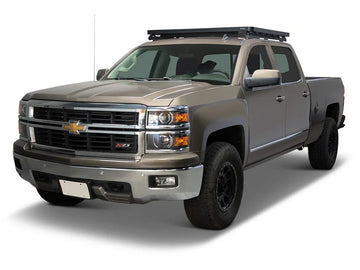 Chevrolet Silverado/GMC Sierra 1500/2500/3500 Crew Cab (2014-2018) Slimline II Roof Rack Kit - Brixton 4x4 - Buy Online Now!